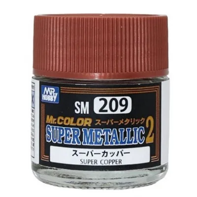 Gunze SM209 10 ml. Super Copper II, Mr.Color Metallic Colors Serisi Model Boyası