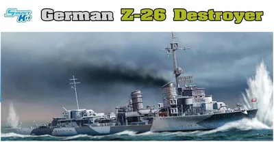 1064 1/350 GERMAN Z 26 DESTROYER