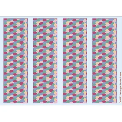 EDUARD D48023 1/48 Lozenge 5-color lower Maket Det
