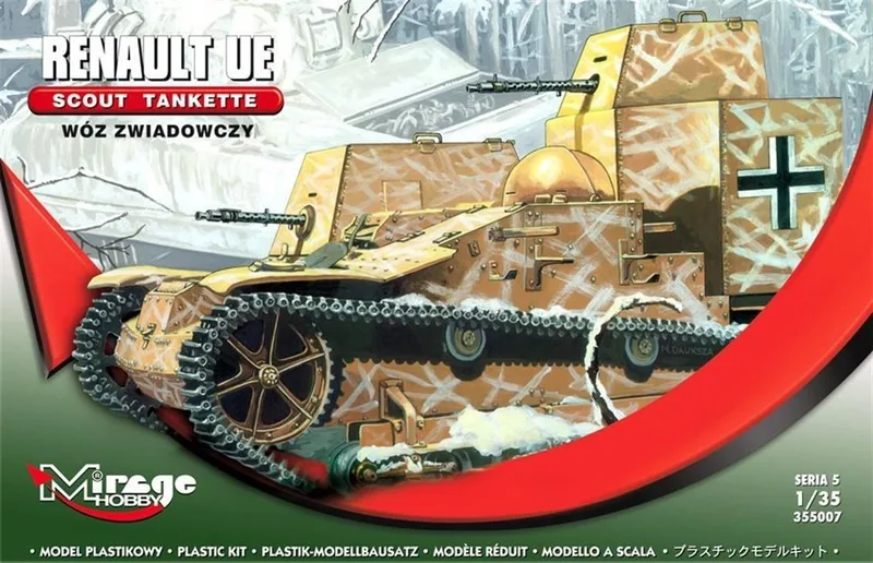 355007 1/35 RENAULT UE scout tankette 2 versions o
