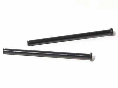 FLANGE SHAFT 4x62mm (BLACK/2pcs) Savage