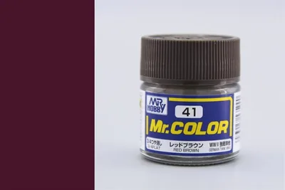 Gunze C041 10 ml. Red Brown, Mr.Color Serisi Maket Boyası