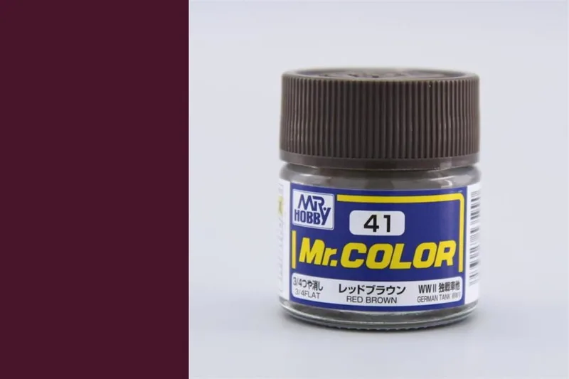Gunze C041 10 ml. Red Brown, Mr.Color Serisi Maket Boyası