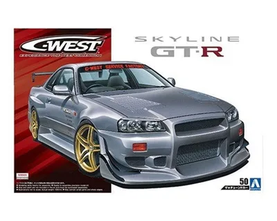 05542 1/24 C-WEST BNR34 SKYLINE GT-R 02 NISSAN