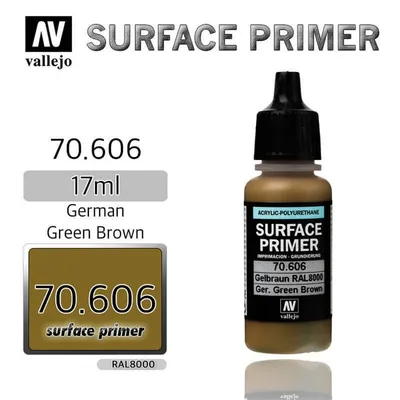 Vallejo 70606 17 ml. Ger. Green Brown, Astar Model Boyası