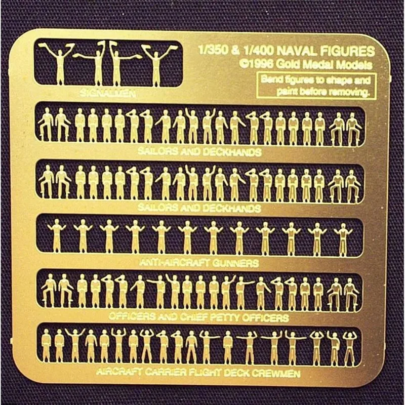 GOLD MEDAL MODELS 1/350 NAVAL FİGÜRES-100 AD