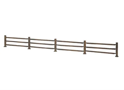 62280 1/87 SPLİT RAİL FENCE