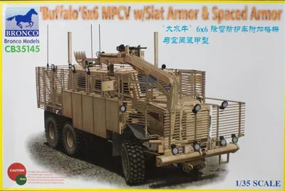 CB35145 1/35 BUFFALO 6x6 MPCV w/Slat Armor and Spa