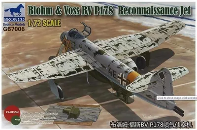 GB7006 1/72 Blohm and Voss BV P178 Reconnaissance