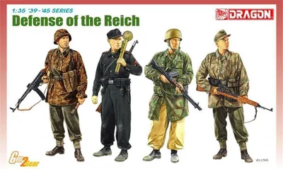Dragon 6694 1/35 Ölçek Reich Savunması Asker Figürleri Plastik Model Kiti