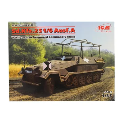 35102 Sd.Kfz.251/6 Ausf.A, WWII German Armoured Co