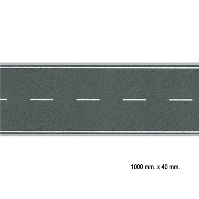 Faller 272458 1/160 Çift Şeritli Yol Dokusu, Flexıble, 4 X 100 Cm.