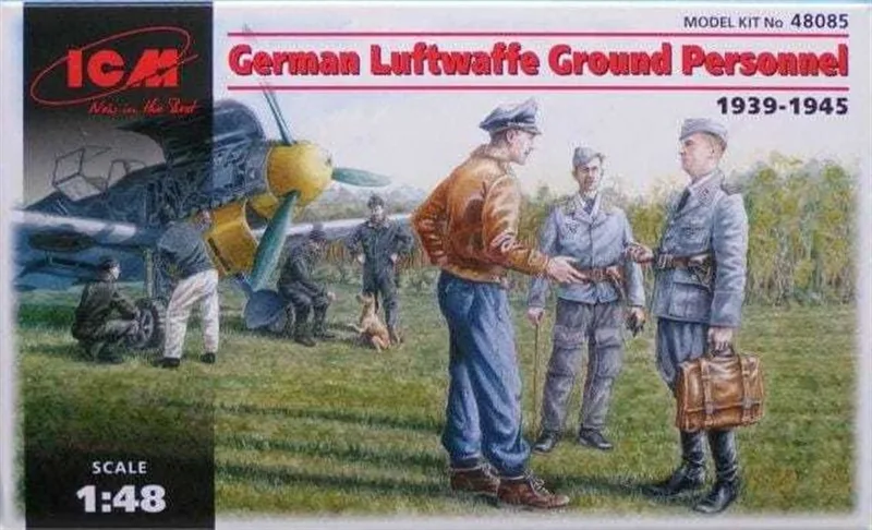 48085 1/48 German Luftwaffe Ground Personnel 19391
