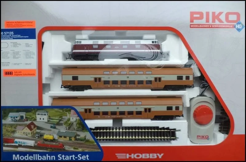 57135 1/87 STARTER SET BR 118 Bİ-LEVEL TRAİN DR IV