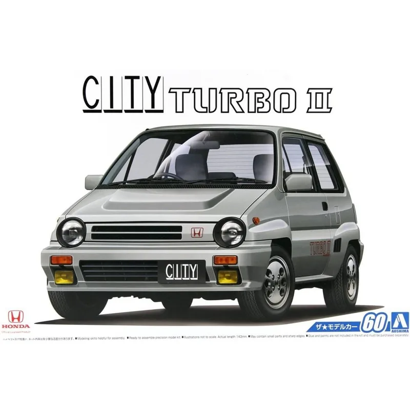 05480 1/24 HONDA AA CITY TURBO 2 '85