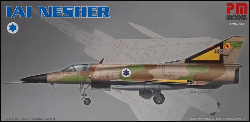 PM Model 222 1/72 IAI Nesher Avcı Uçağı Demonte Plastik Maketi