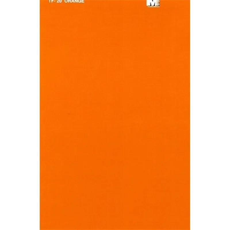 TF20 TRİM FİLM - SİZE-7-1/4 X 4-1/2-ORANGE (D&RGW)