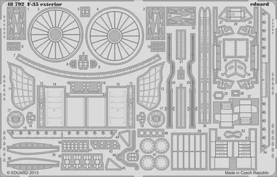 EDUARD 48792 1/48 F-35B exterior FOR KITTY HAWK