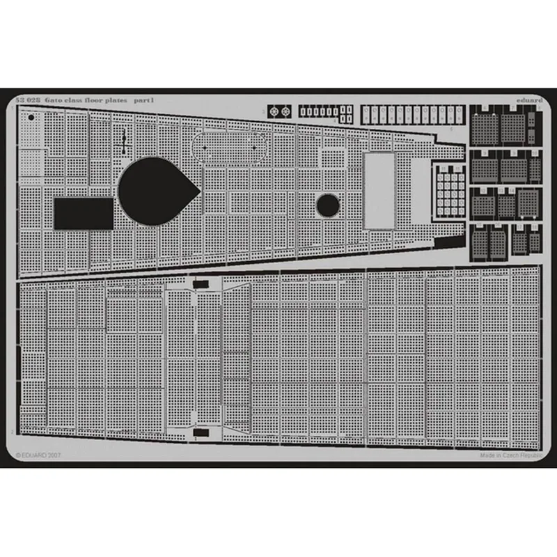 53028 1/72 GATO CLASS FLOOR PLATES DETAY SETİ - ST