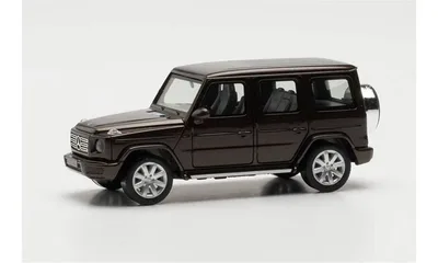 Herpa 430623-004 1/87 Ölçek MB G-Modell, Cip, Siyah, Sergilemeye Hazır Model Araç