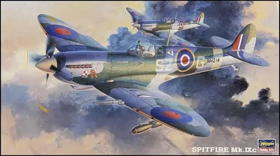 Hasegawa JT79 09079 1/48 Ölçek Spitfire Mk.IXc Savaş Uçağı Plastik Model Kiti