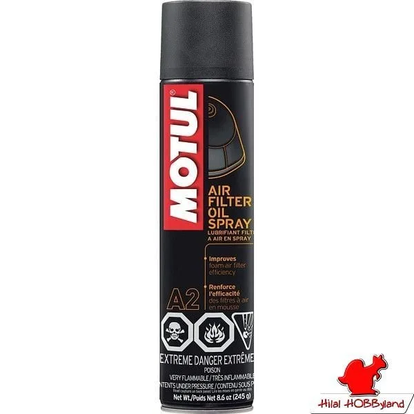 Motul - A2 Air Filter Oil Spray Hava Filtresi Yağı (400 ml)