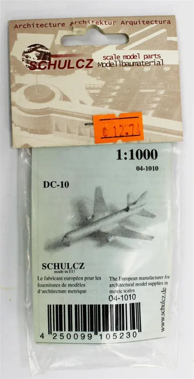41010 1/1000-UÇAK- DC-10 -KURŞUN DÖKÜM