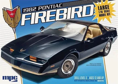 MPC 858 1/16 1982 Pontiac Firebird Araba Demonte Plastik Maketi