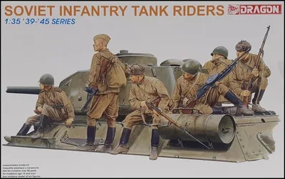 Dragon 6197 1/35 Ölçek Sovyet Tank Sürücü Asker Figürleri Plastik Model Kiti