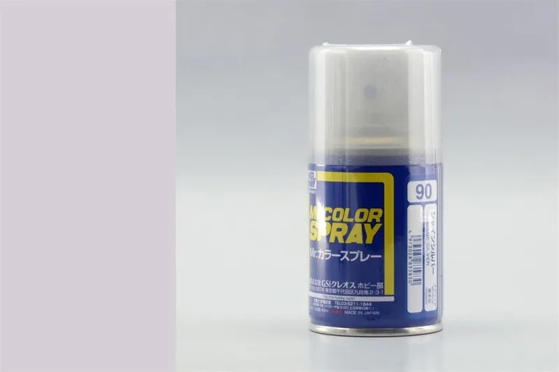 Gunze S090 100 ml. Shine Silver, Sprey Mr.Color Serisi Maket Boyası