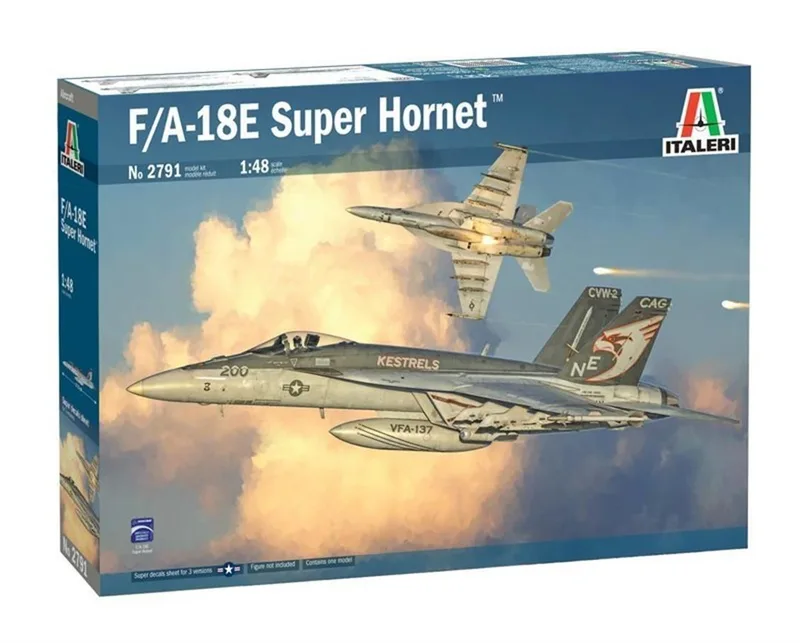 Italeri 2791S 1/48 F/A 18E Superhornet Savaş Uçağı Demonte Plastik Maketi