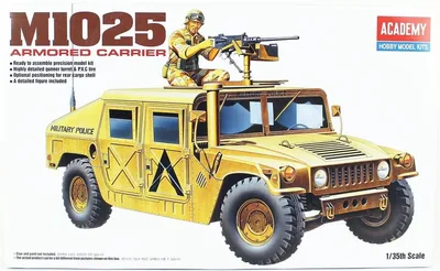 Academy 13241 1/35 M-1025 Amerikan Zırhlı Personel Taşıyıcı Demonte Plastik Maketi