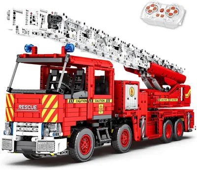 RC Mechanical Fire Engine Puzzle Model