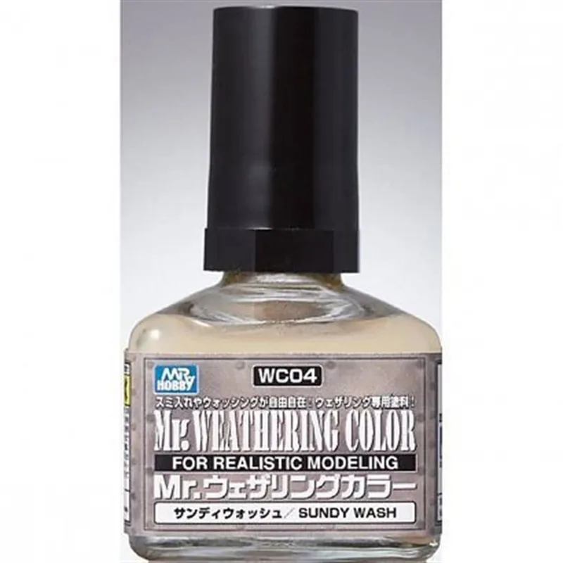 Gunze WC04 40 ml. Mr.Weathering, Sandy Wash, Eskitme Maket Boyası
