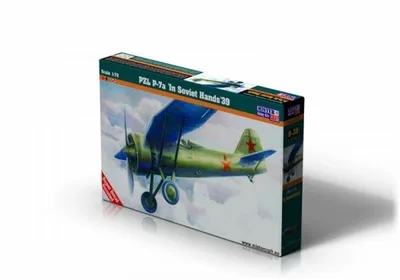 Mistercraft B038 1/72 PZL P-7 (Sovyetler Birliğinde) Savaş Uçağı Demonte Plastik Maketi