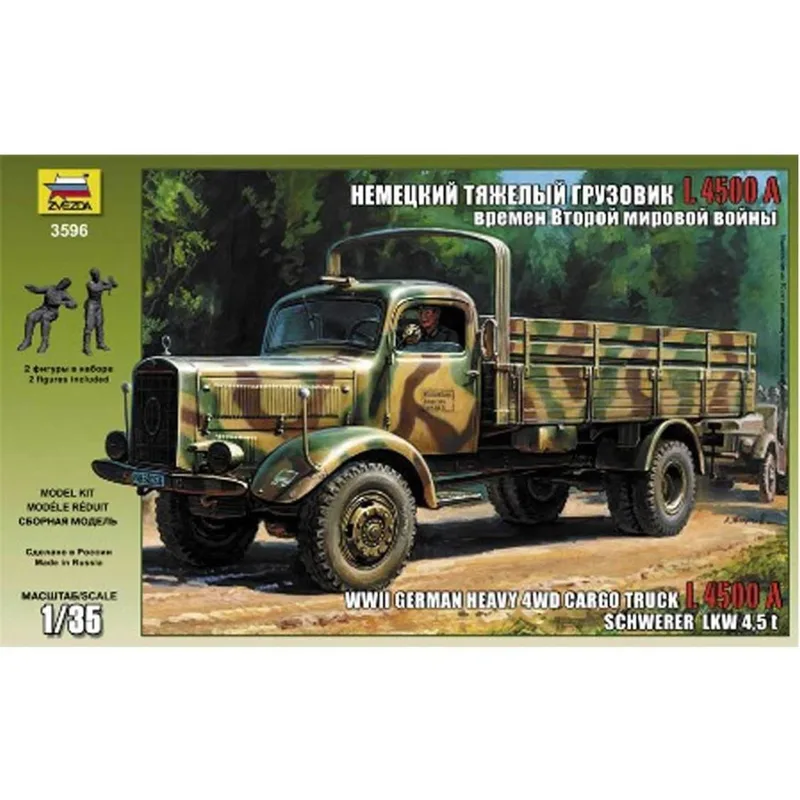 3596 1/35 ALMAN KARGO KAMYONU MERCEDES L4500A