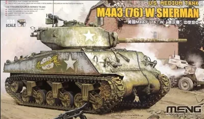 1/35 U.S. Medium Tank M4A3 (76) W