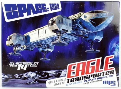 ''MPC 913 1/72 Space 1999: 14'''' Eagle Transporter, Demonte Plastik Uzay Aracı Maketi''
