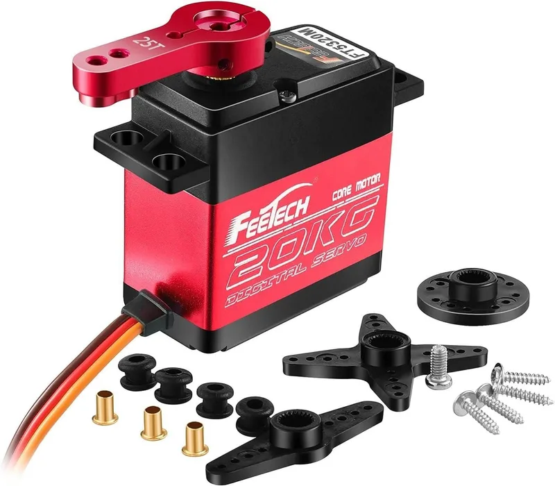 FT5320M 20kg Analog Servo / Metal Dişli Torklu Servo