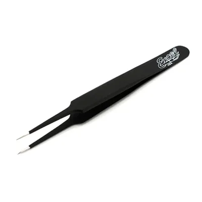 30421 4.5 İNCH STRAİGHT POİNT TWEEZERS (BLACK)