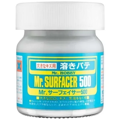Gunze SF285 40 ml. Mr.Surfacer 500, Gri Astar Maket Boyası