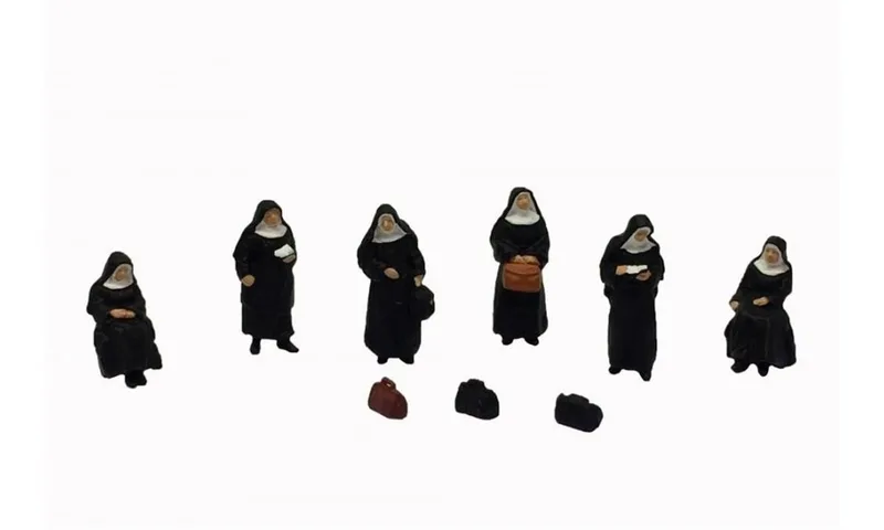 Preiser 10402 1/87 Ölçek rahibeler Figürleri