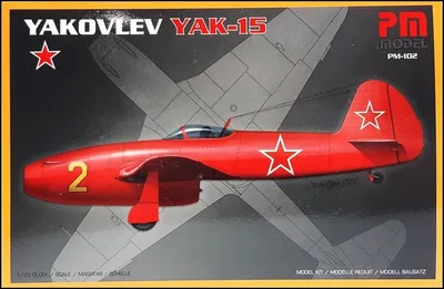 PM Model 102 1/72 YAK-15 Avcı Uçağı Demonte Plastik Maketi
