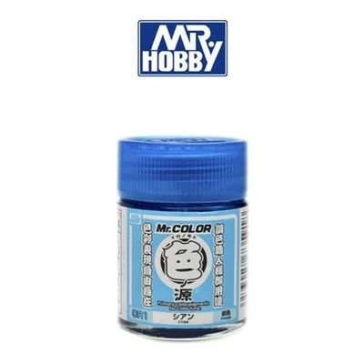 Gunze CR1 10 ml. Primary Color Pigments Cyan, Mr.Color Serisi Maket Boyası