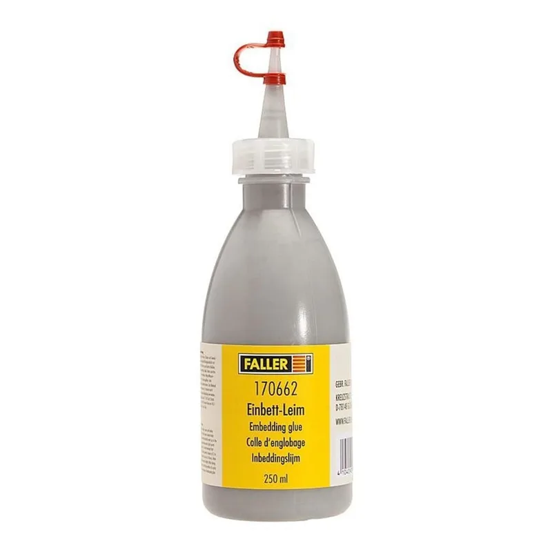 Faller 170662 Ray Balastı Yapıştırıcısı, Gri Renkli, 250 Gram