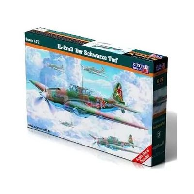 Mistercraft C026 1/72 IL-2m3 (Der Schwarze Tod) Savaş Uçağı Demonte Plastik Maketi