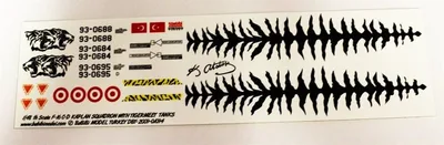 Babibi DBT01094 1/48 F-16 C/D, 192.Kaplan Filo Özel, Dekal Çıkartma