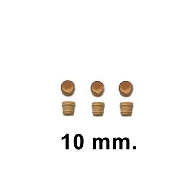 80046 KOVA-6 ADET-AHŞAP - Ø 10 MM.