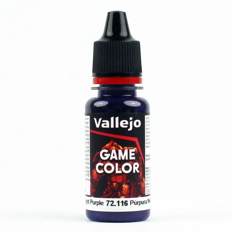 Vallejo 72116 18 ml. Midnight Purple, Game Color Serisi Model Boyası