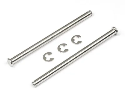 3*51.8mm FRONT INNER SUSPENSION SHAFT (2pcs) WR8, BULLET SERIES